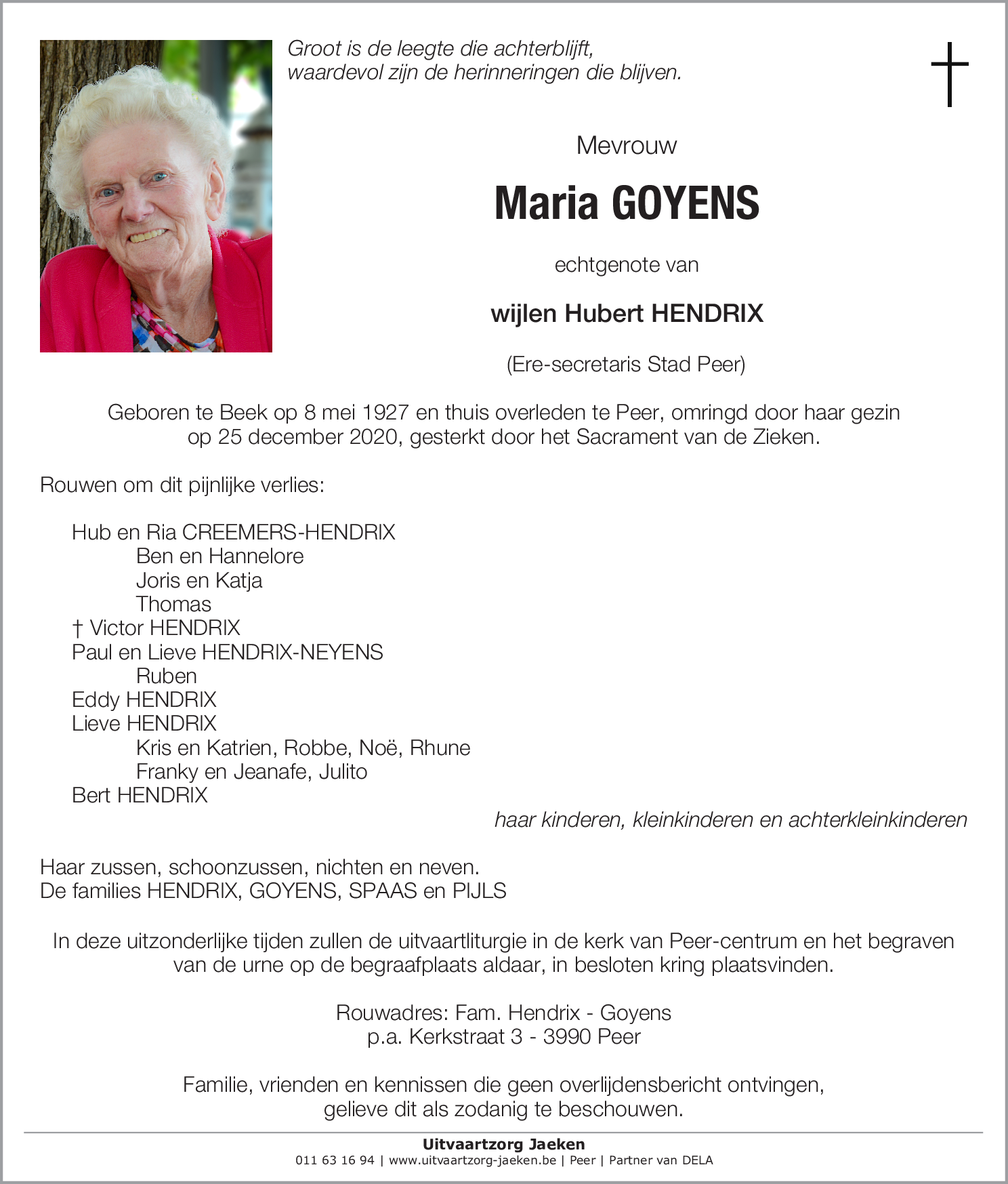 Maria Goyens