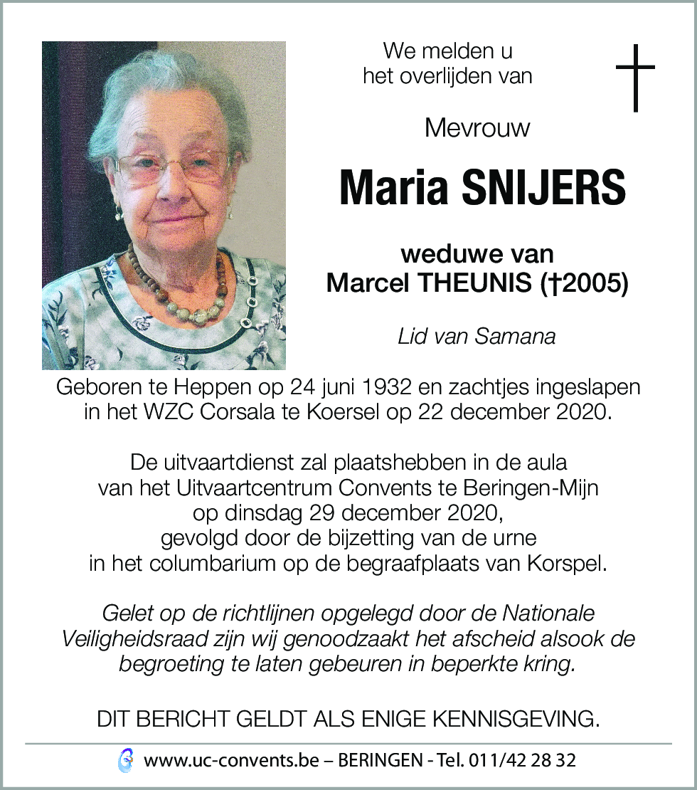 Maria Snijers