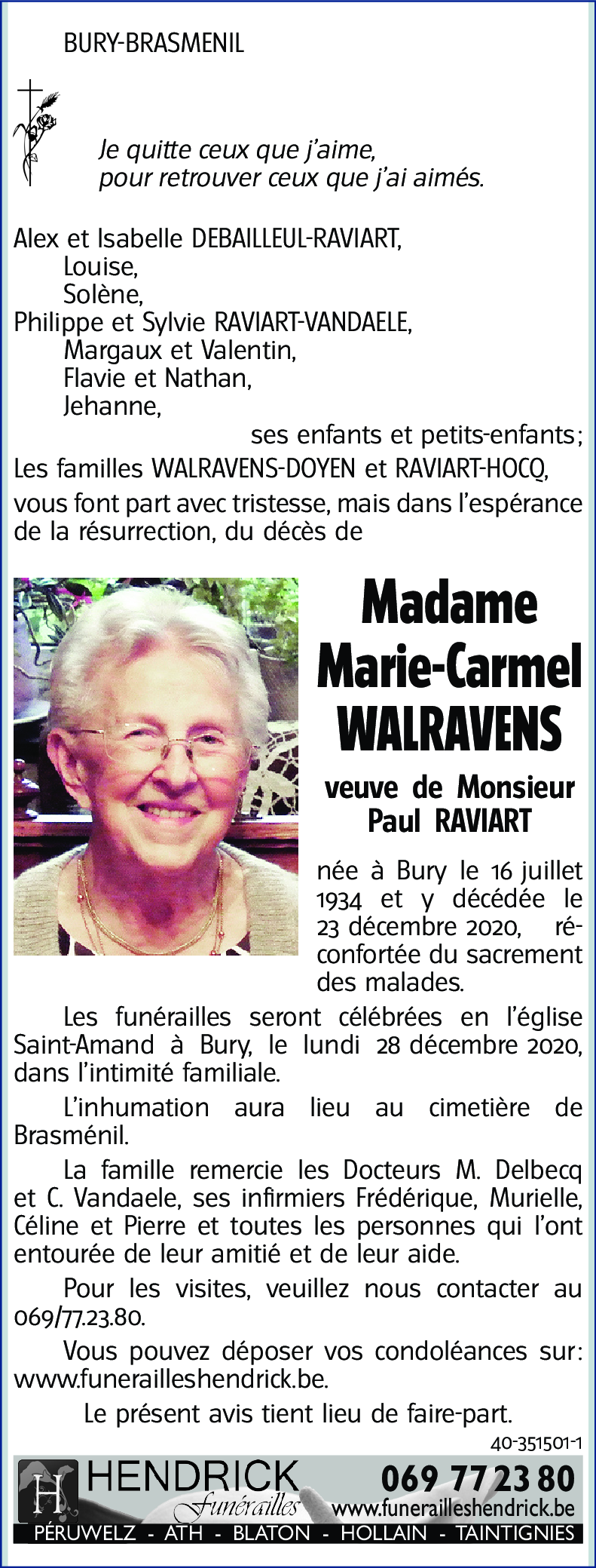 Marie-Carmel WALRAVENS