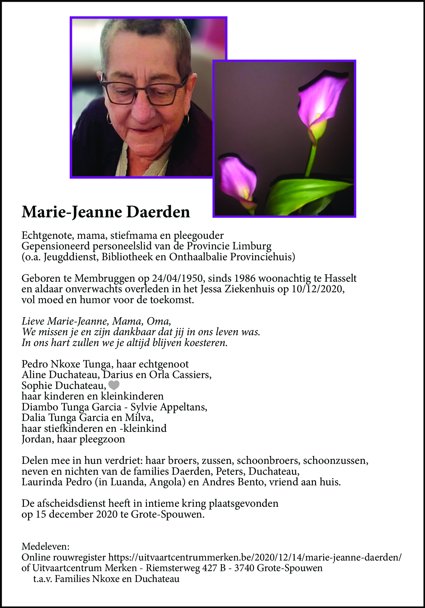 Marie-Jeanne Daerden