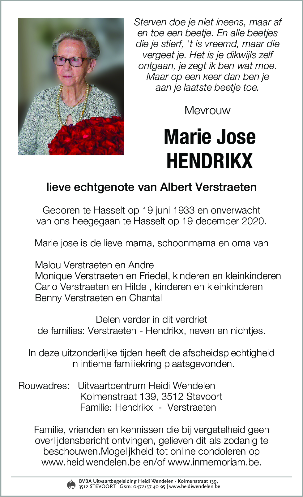 Marie Jose Hendrikx