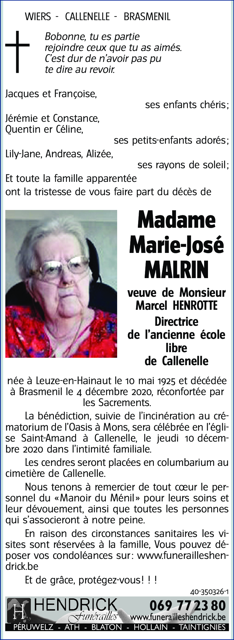 Marie-José MALRIN