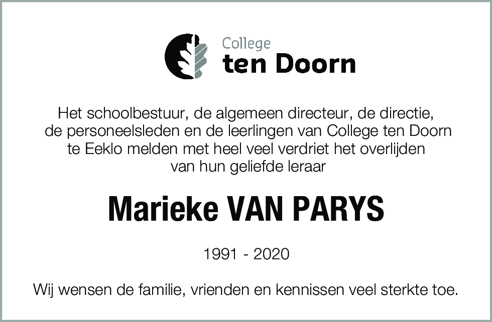 Marieke Van Parys