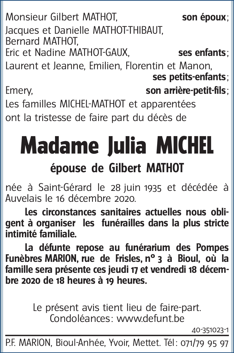 Mariette MICHEL