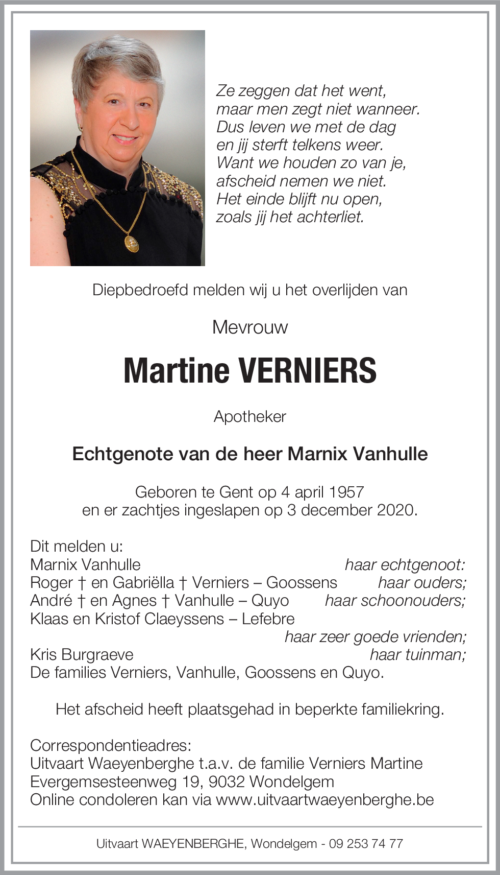 Martine Verniers