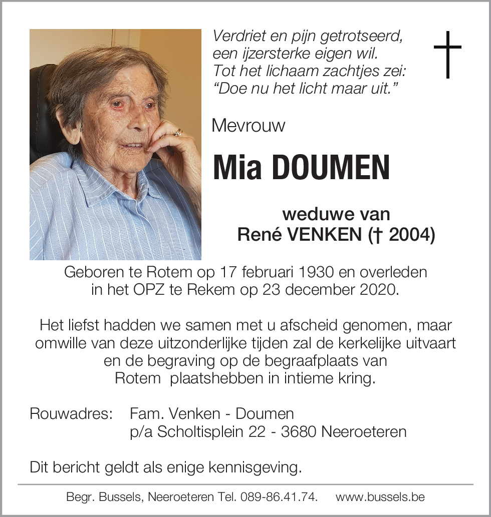 Mia DOUMEN