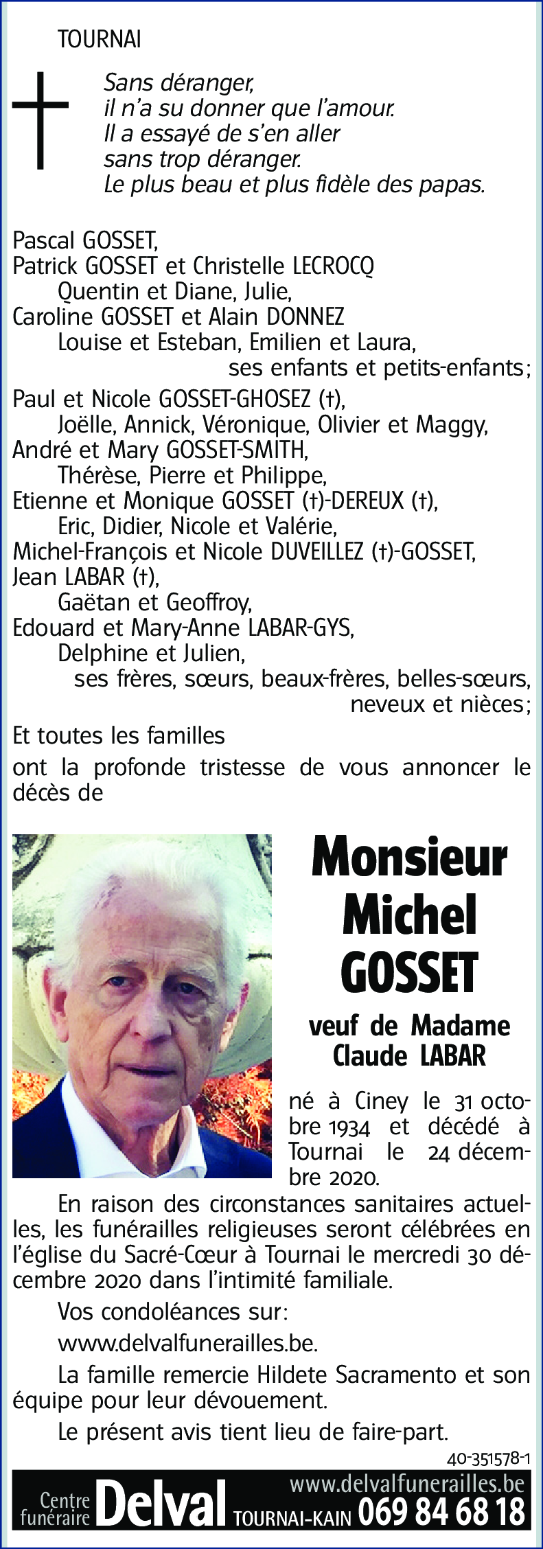 Michel GOSSET