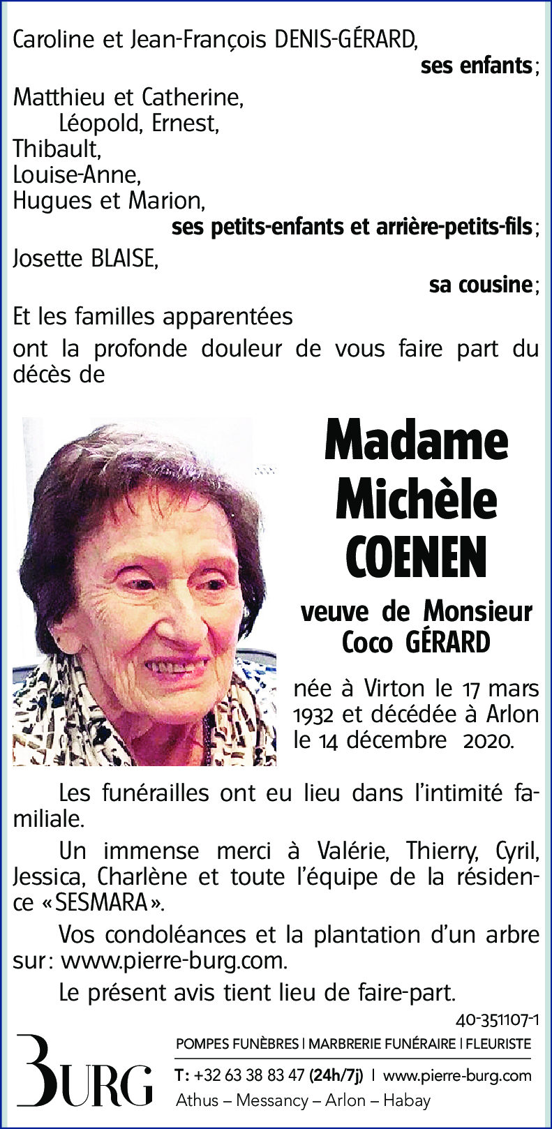 Michèle GÉRARD-COENEN