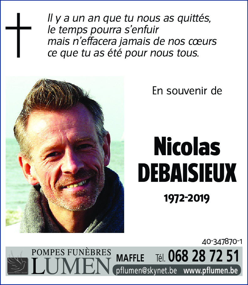 Nicolas DEBAISIEUX