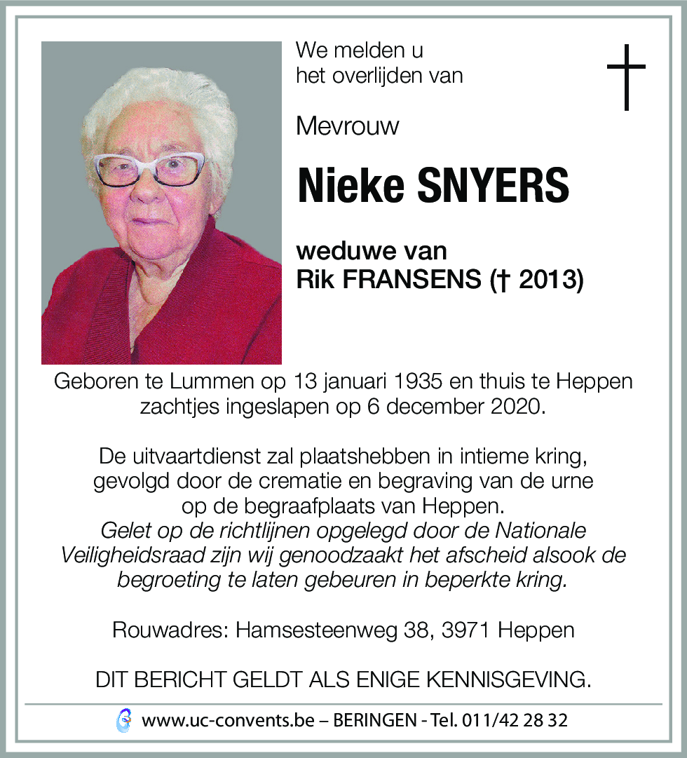 Nieke Snyers