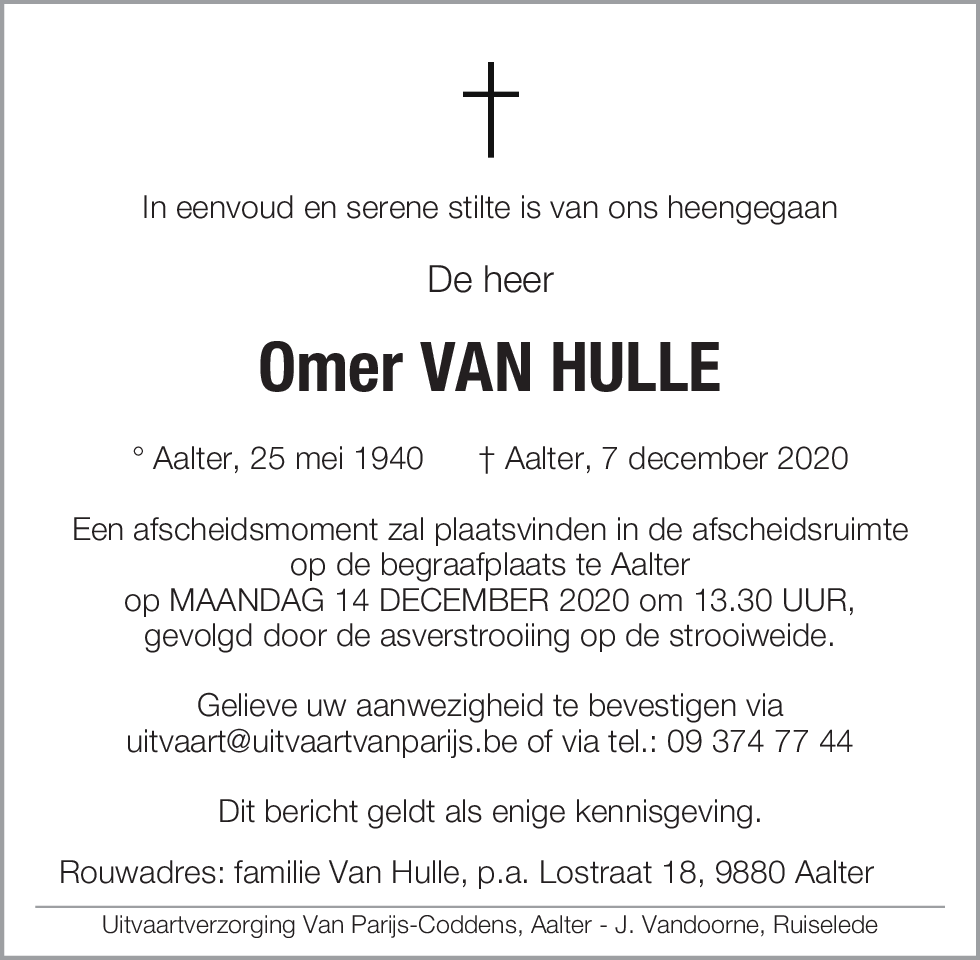 Omer Van Hulle