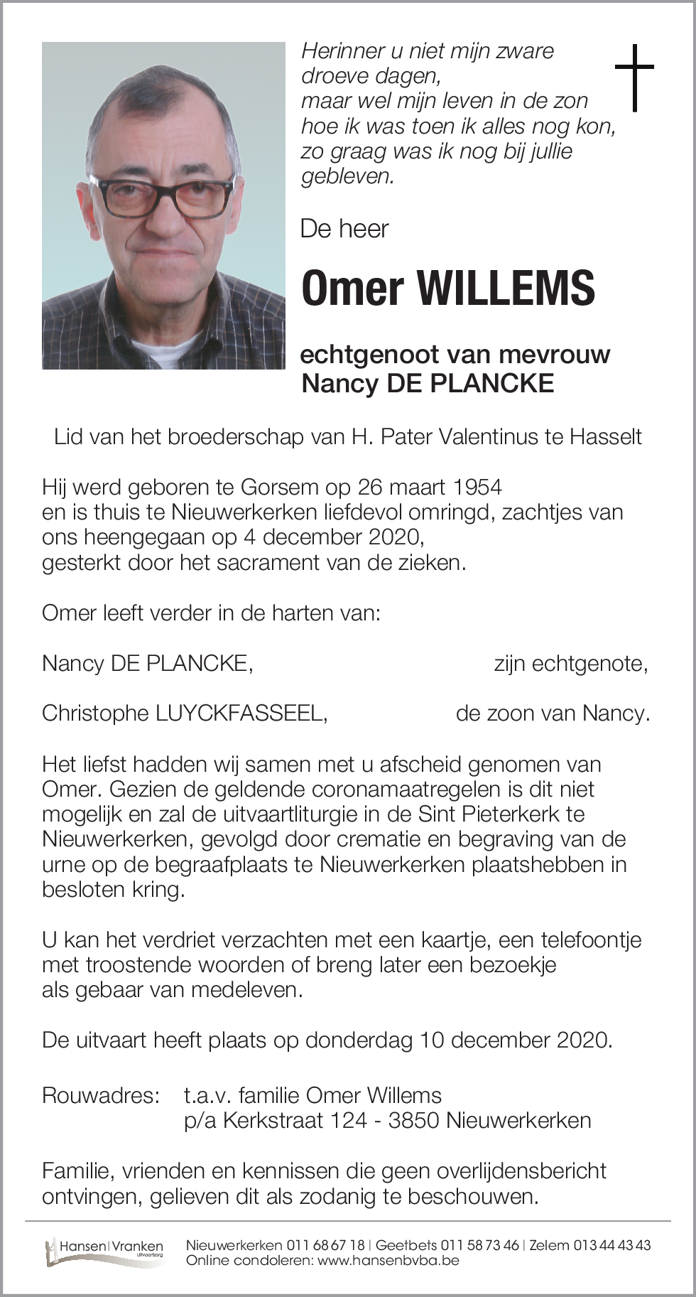 Omer WILLEMS