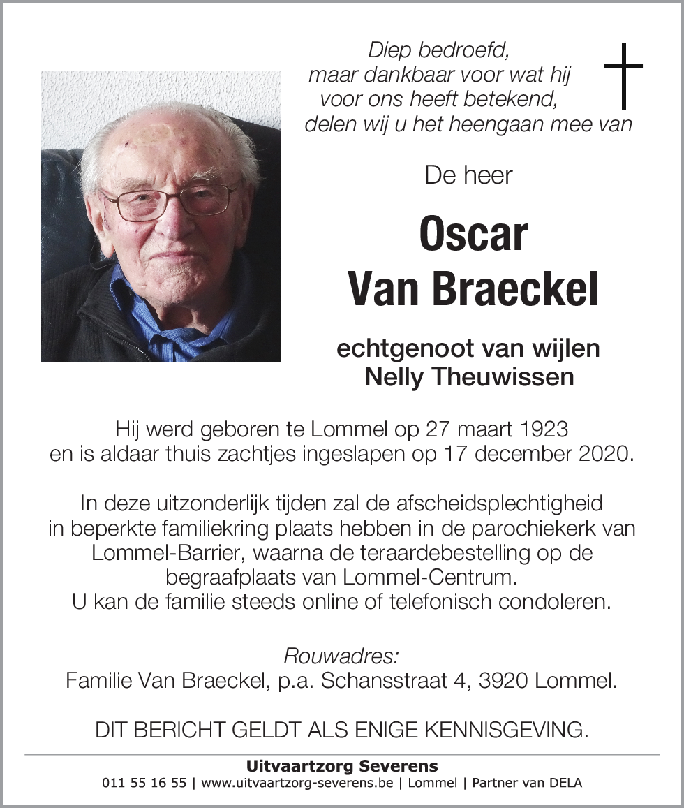 Oscar Van Braeckel