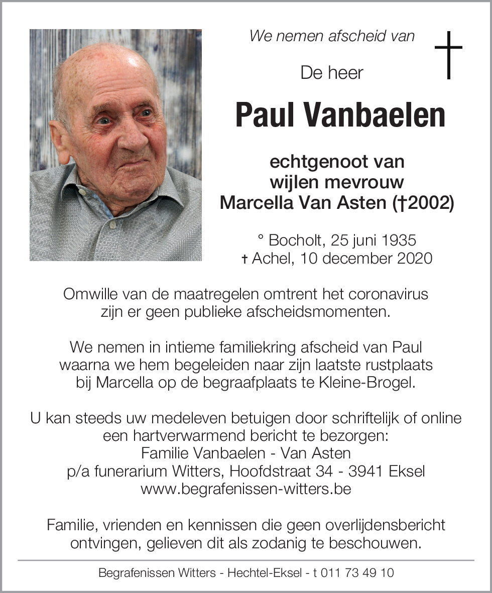 Paul Vanbaelen