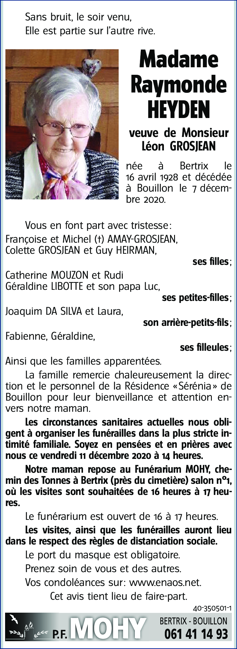 Raymonde HEYDEN