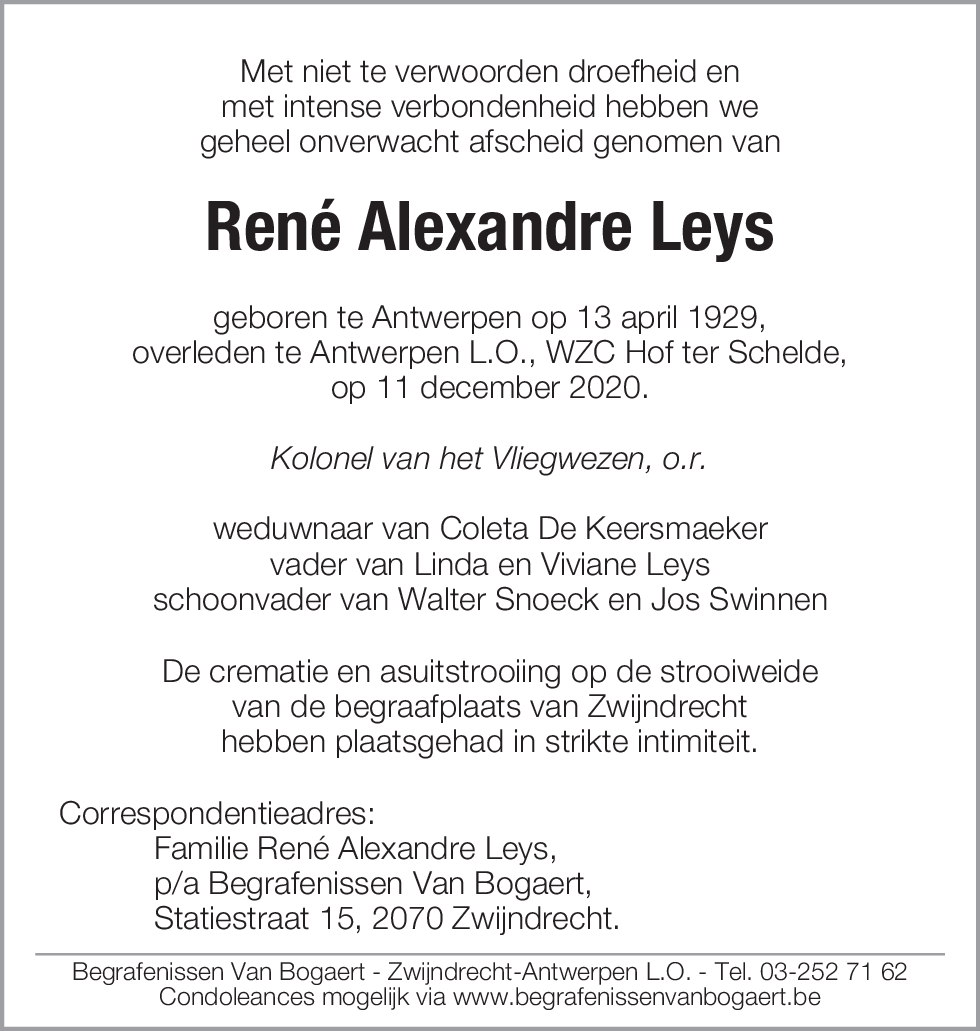 René Alexandre Leys