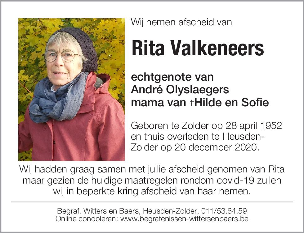 Rita Valkeneers