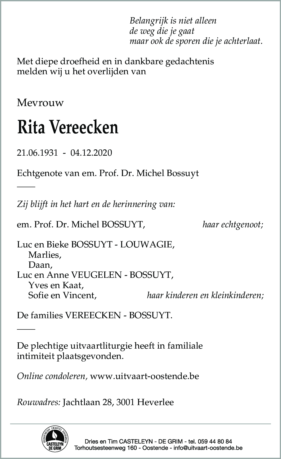 Rita Vereecken