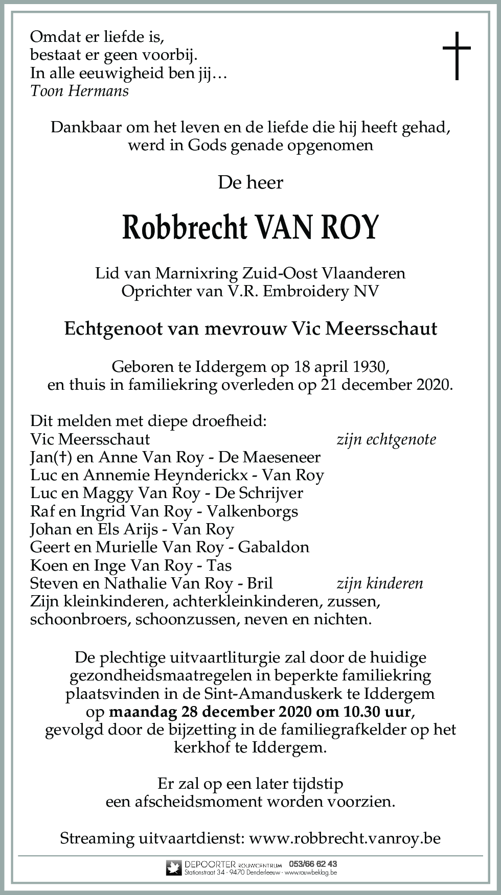 Robbrecht Van Roy
