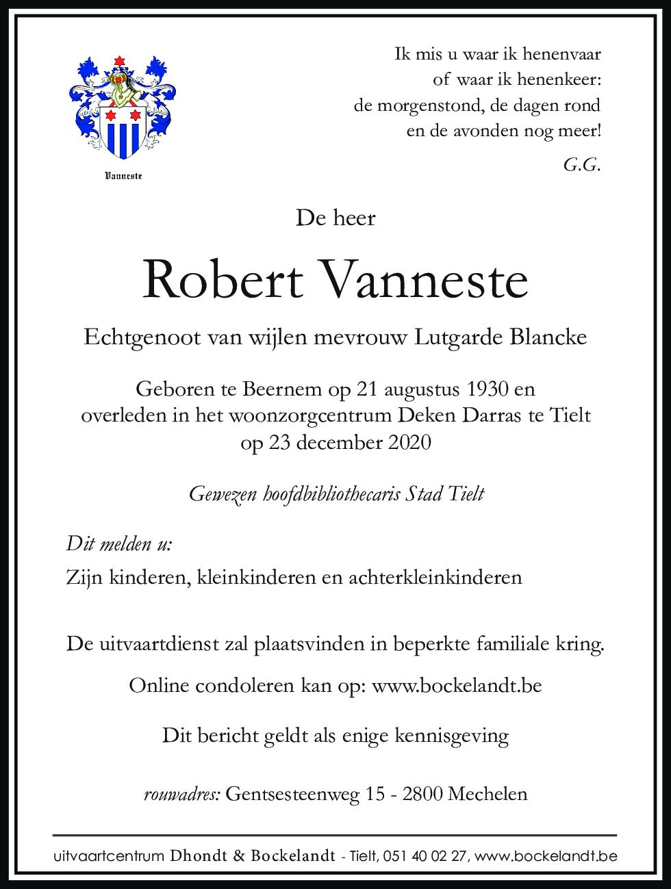 Robert Vanneste