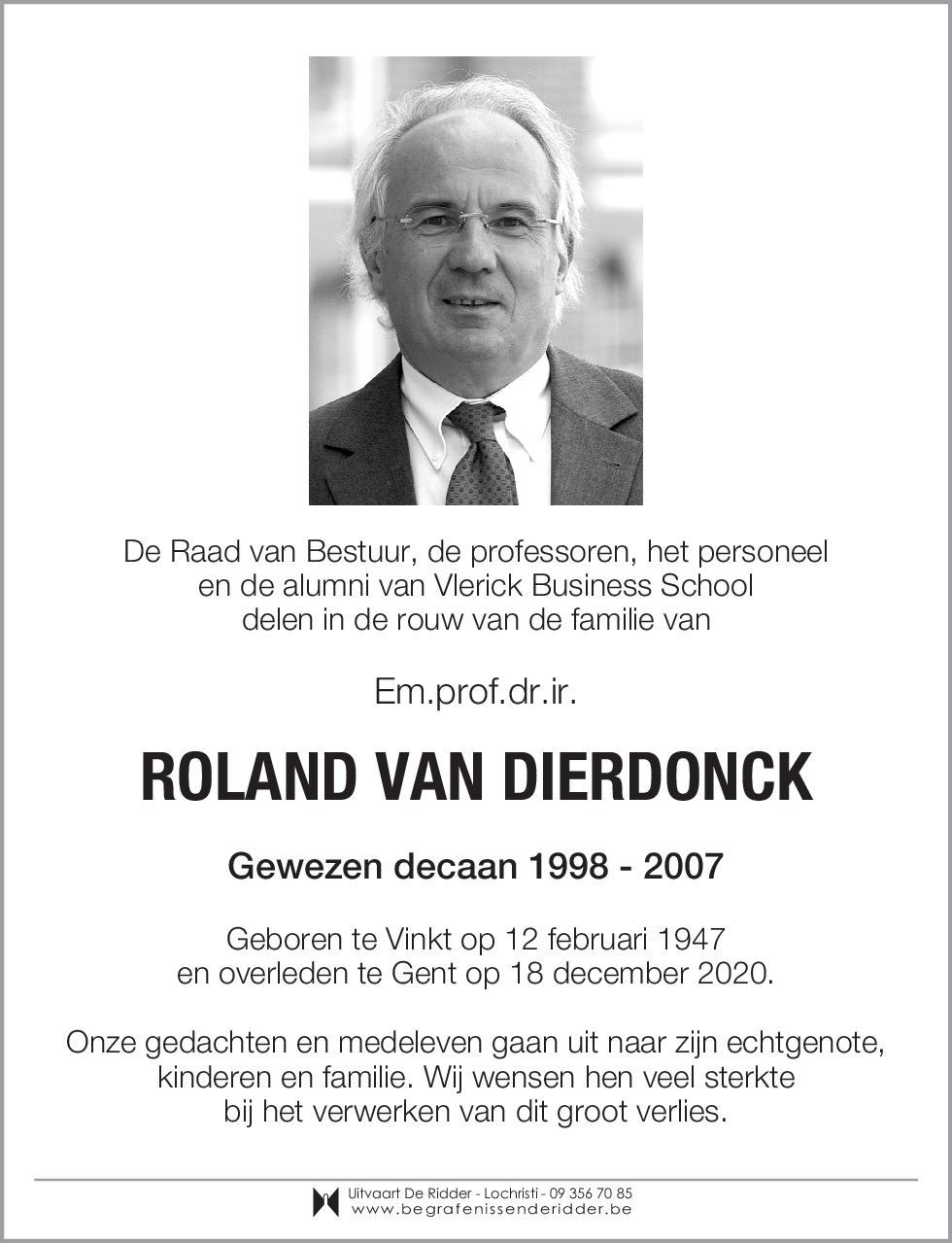 Roland Van Dierdonck