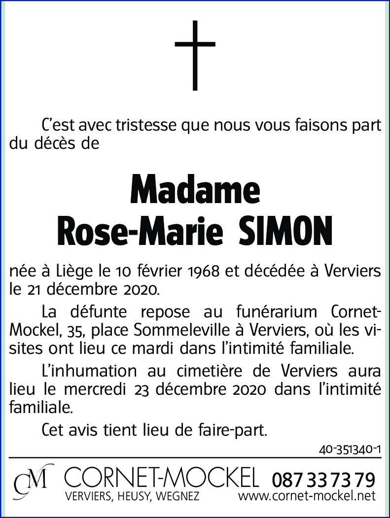 Rose-Marie SIMON
