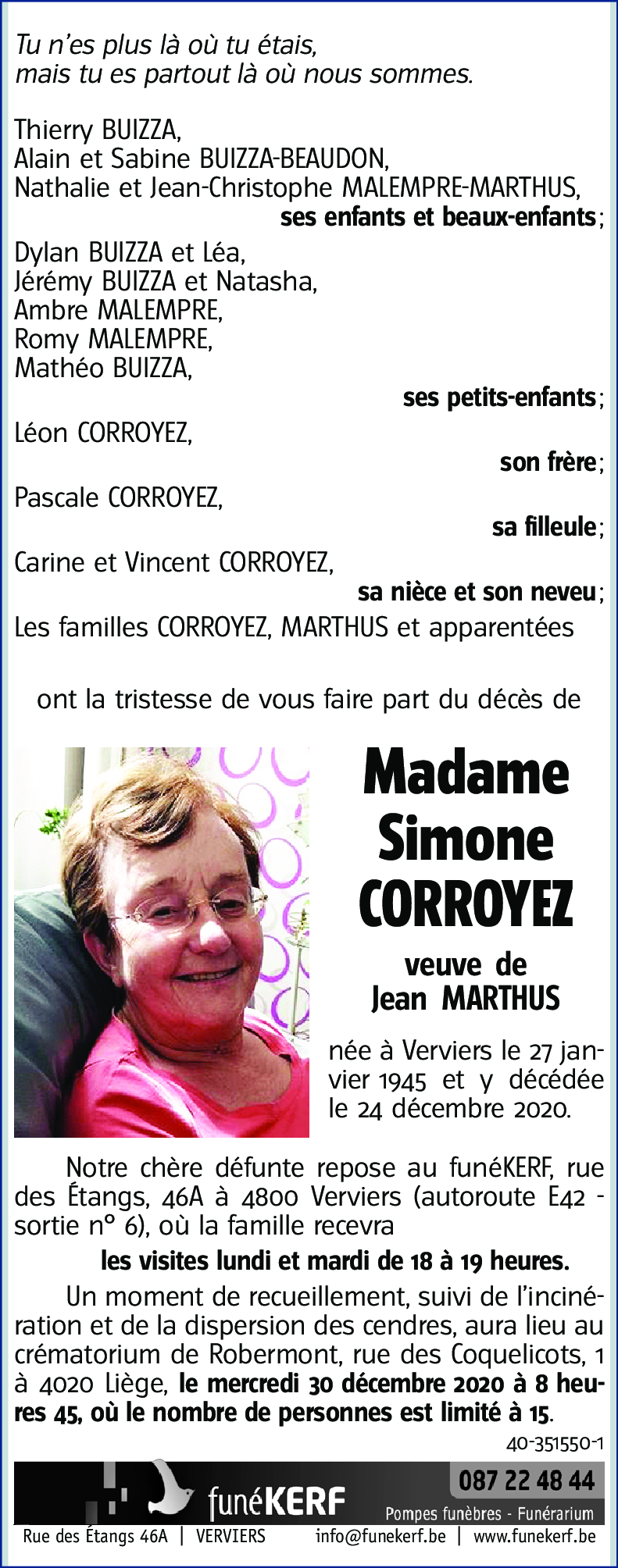 Simone CORROYEZ