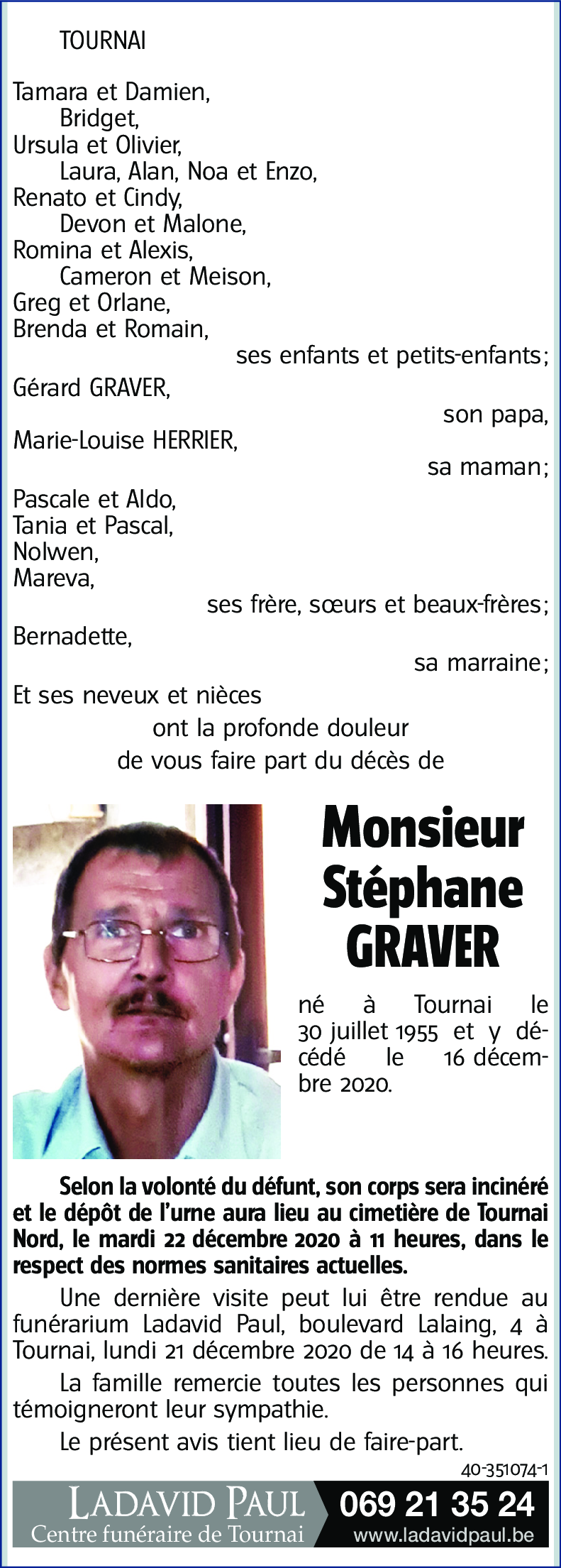 Stéphane GRAVER