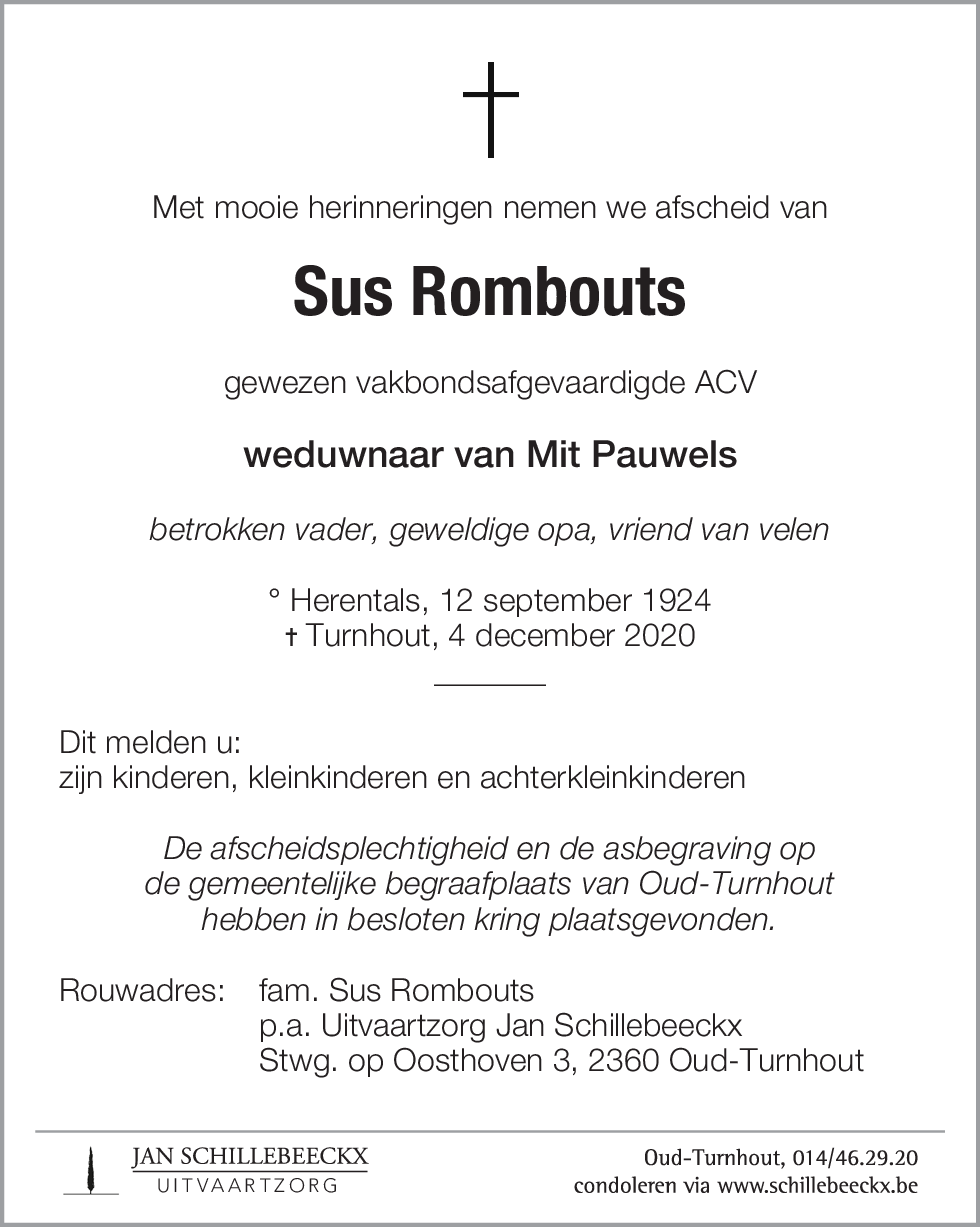 Sus Rombouts
