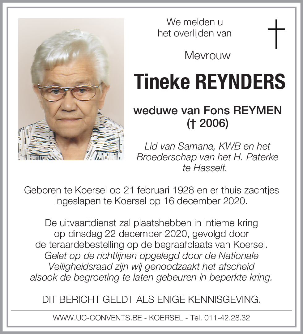 Tineke Reynders