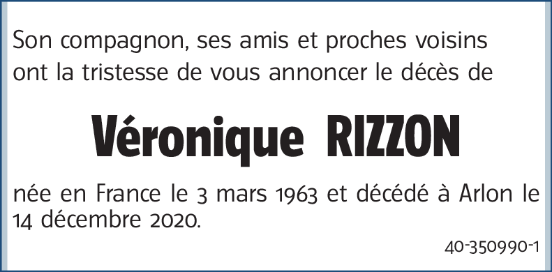Véronique RIZZON