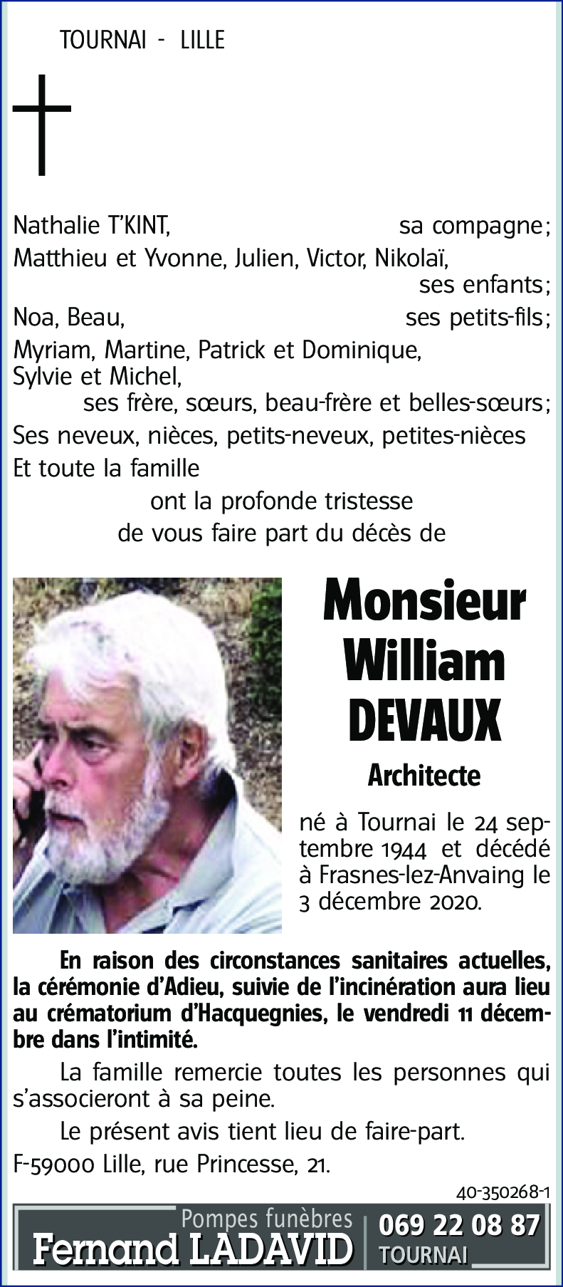 William DEVAUX