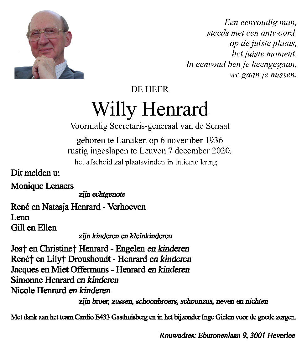 Willy Henrard