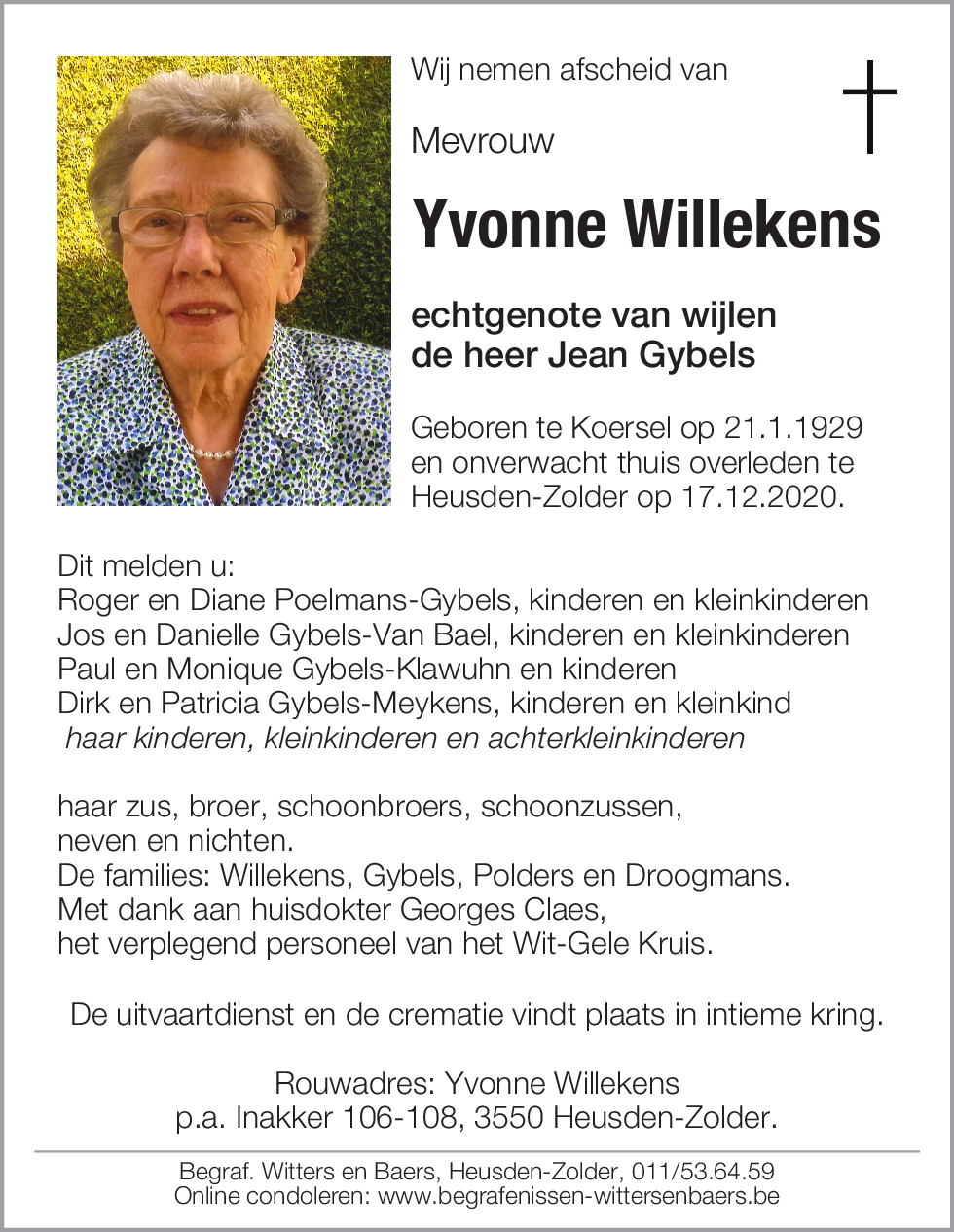 Yvonne Willekens