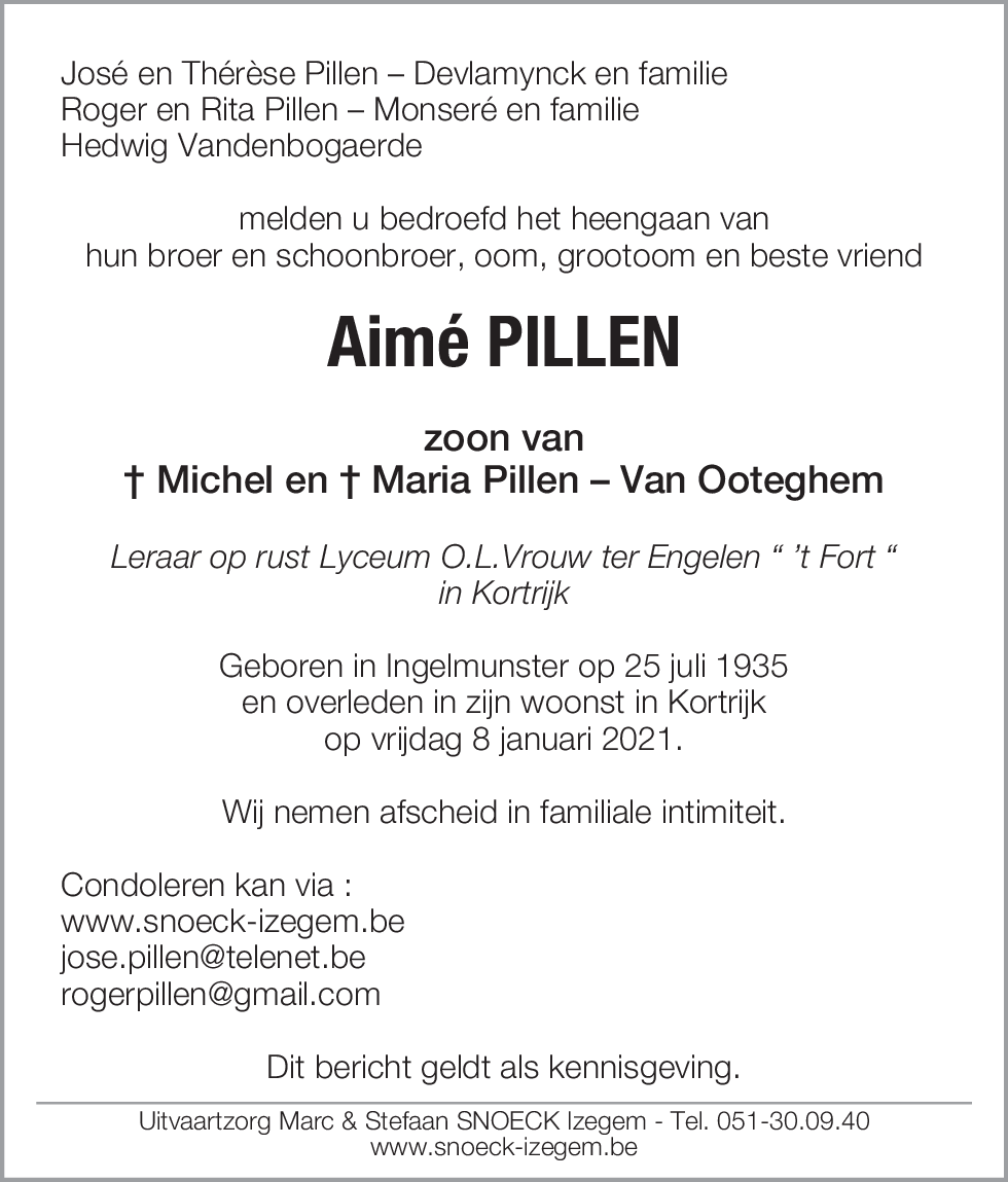 Aimé Pillen