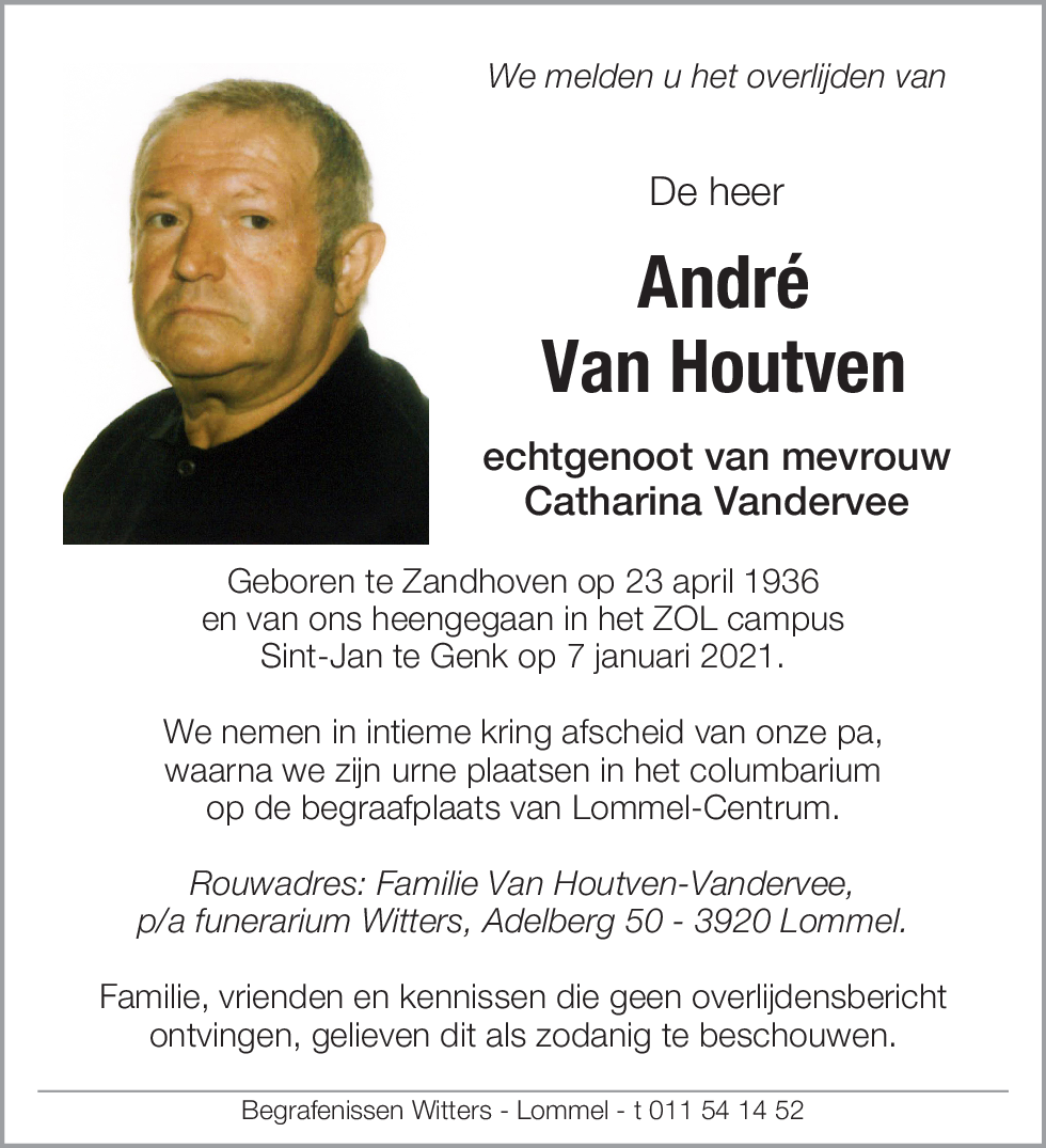 André Van Houtven