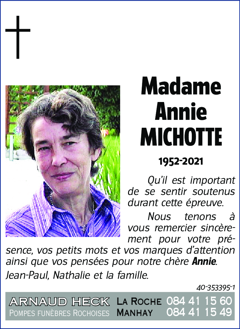 Annie MICHOTTE