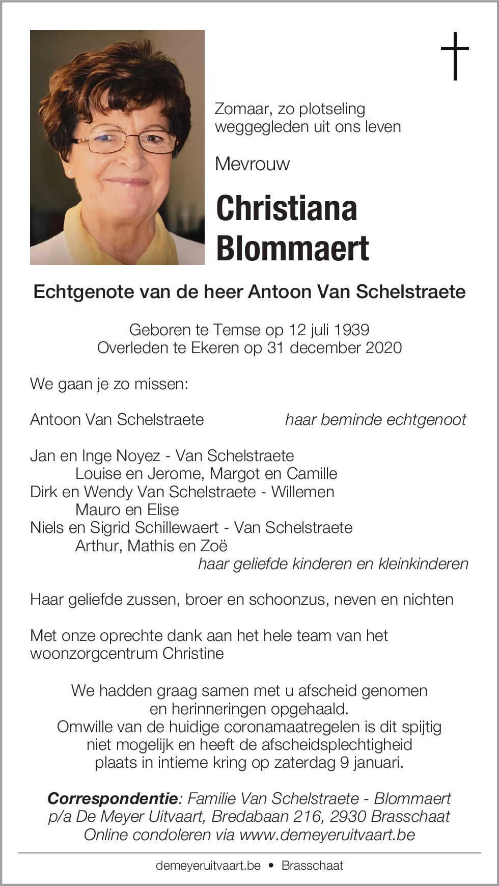 Christiana Blommaert