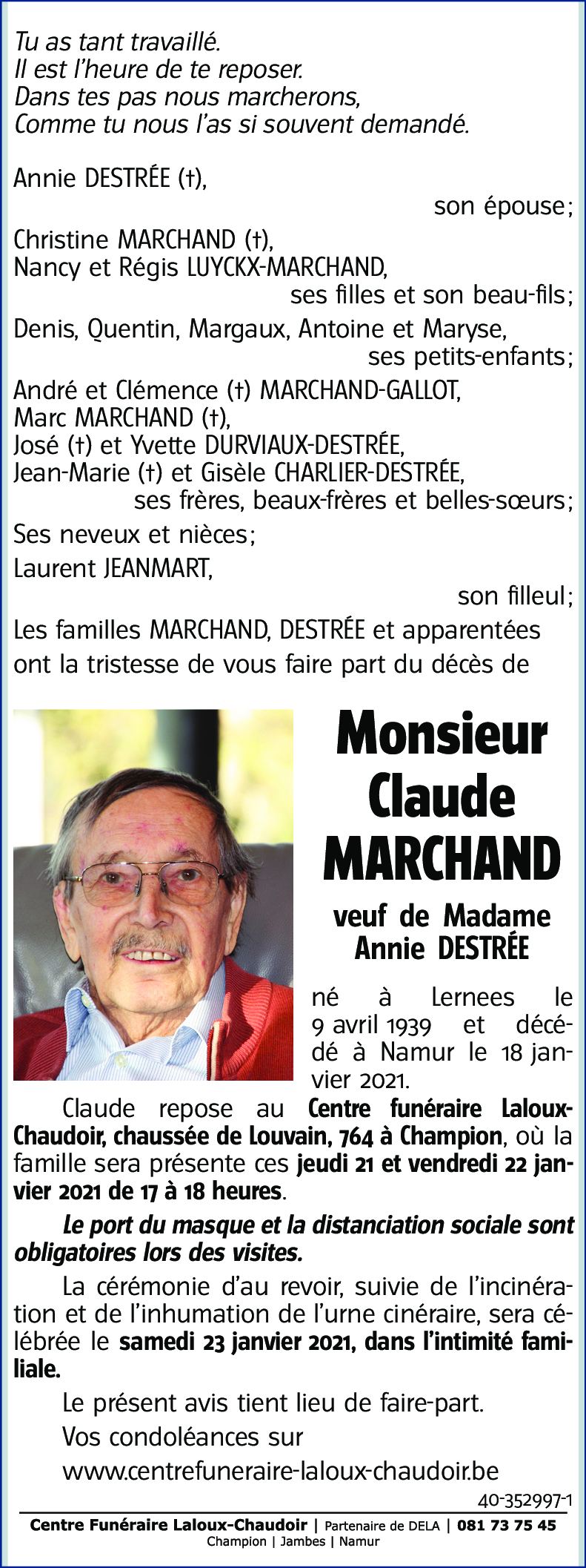 Claude MARCHAND