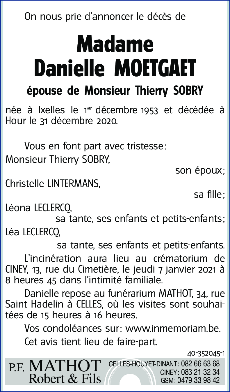 Danielle MOETGAET