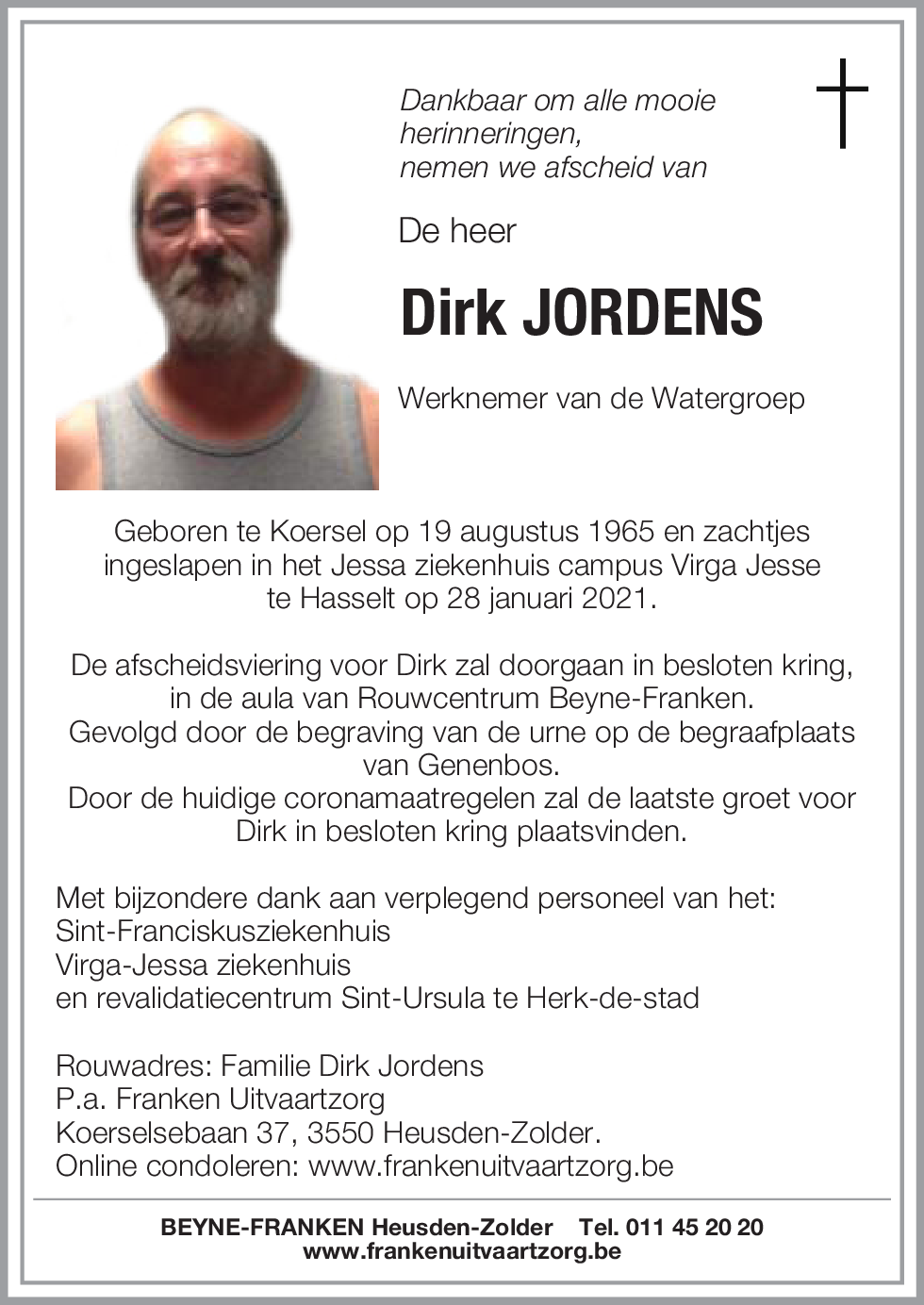 Dirk JORDENS