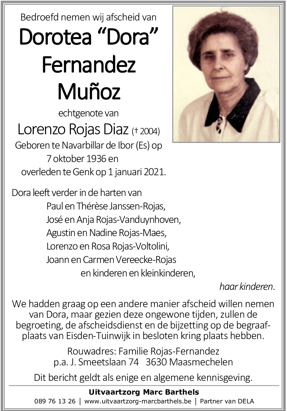 Dora Fernandez-Muñoz