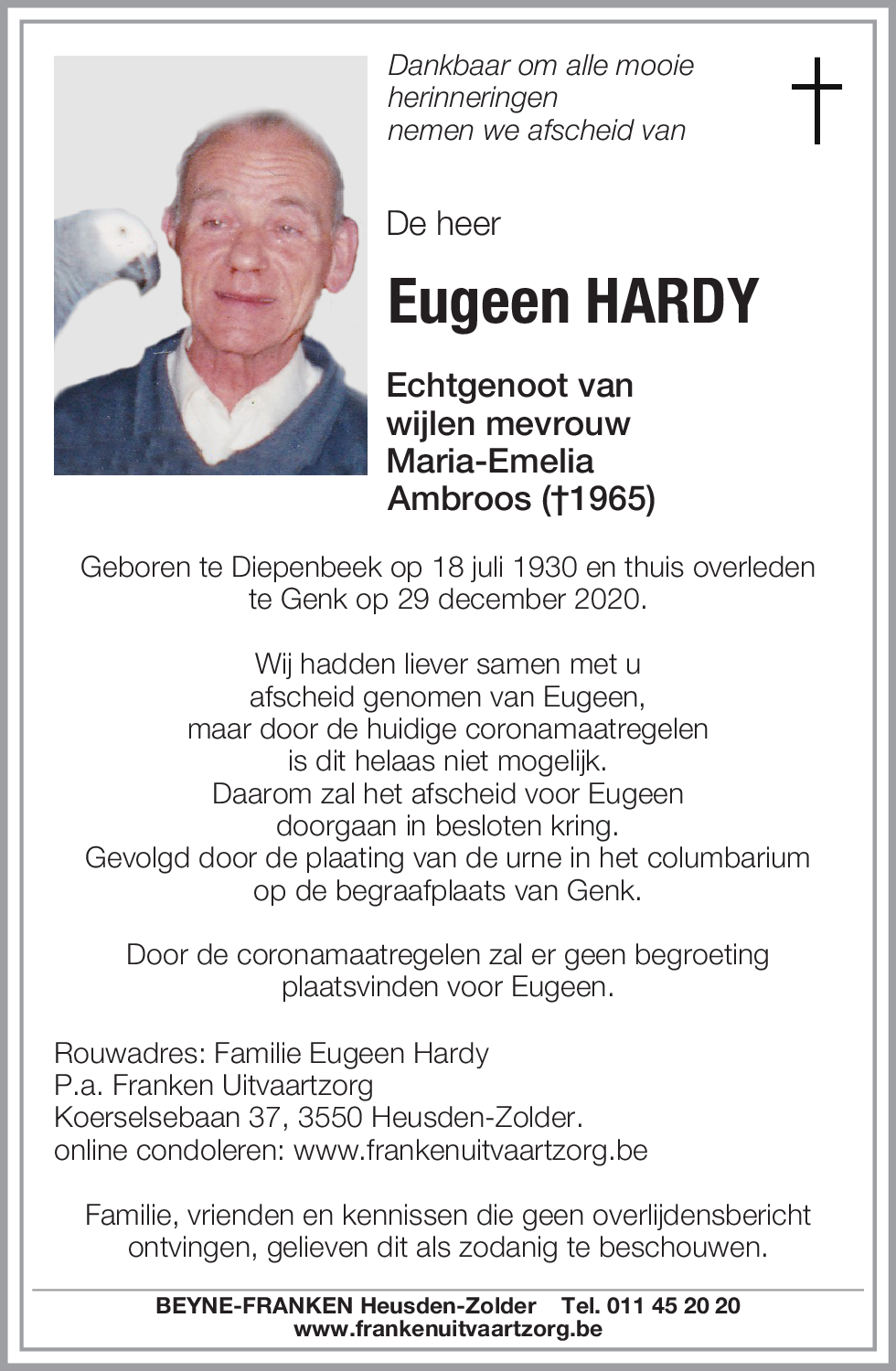Eugeen Hardy