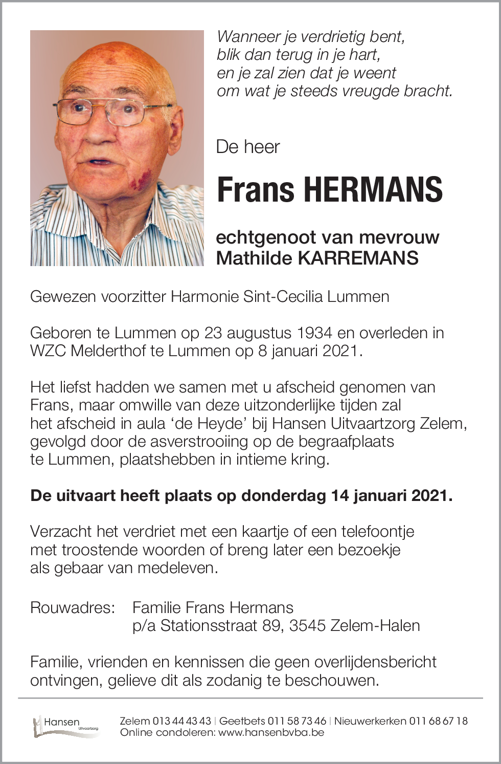 Frans HERMANS