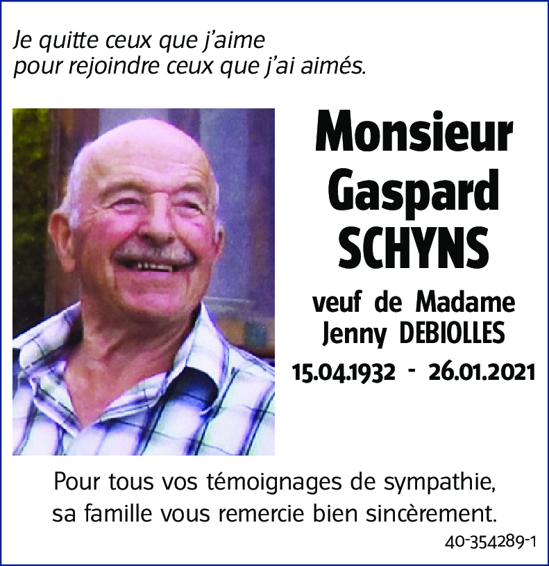 Gaspard SCHYNS