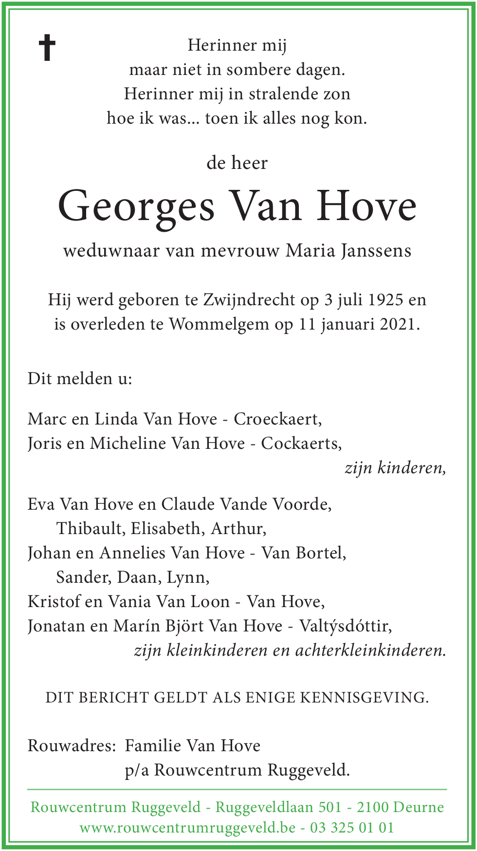 Georges Van Hove