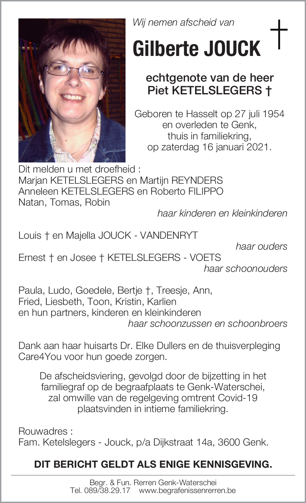 Gilberte JOUCK