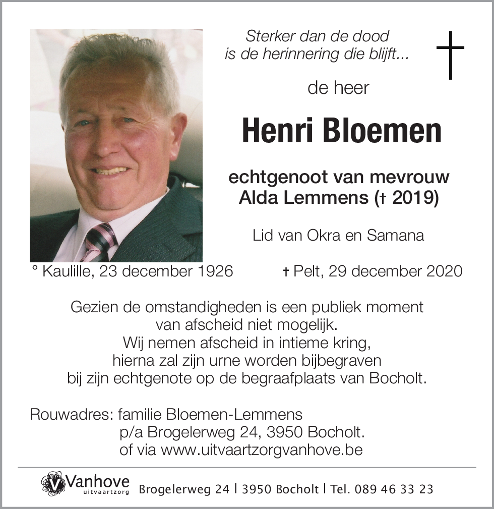 Henri Bloemen