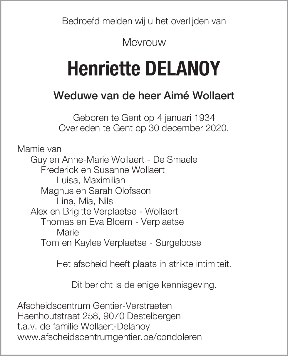 Henriette Delanoy
