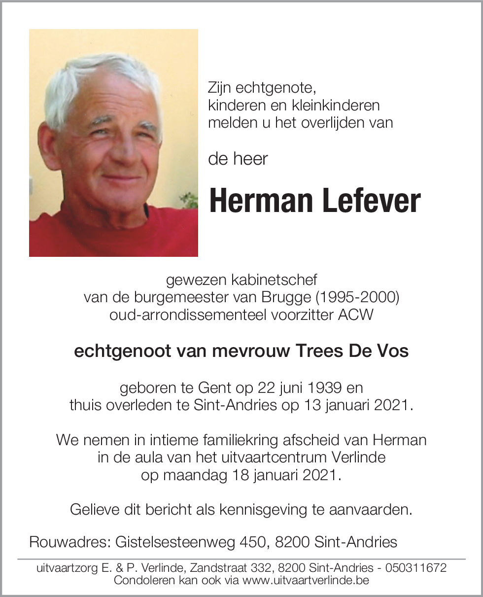 Herman Lefever